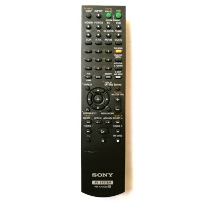 Neu RM-AAU022 für Sony Audio Video Receiver AV-Fernbedienung STR-DG720 STR-K780