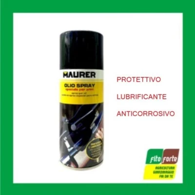 OLIO LUBRIFICANTE PROTETTIVO SPRAY PER ARMI MAURER ANTICORROSIVO 200 ML