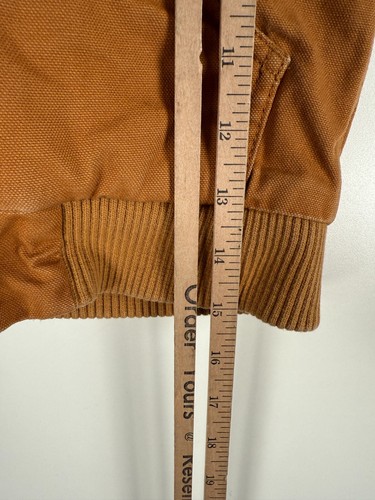 Carhartt Toddler Unisex Full Zip Canvas Sweatshirt Hoodie Brown Sz 3T 14x15 - Picture 9 of 11