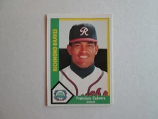 1990  CMC   Francisco Cabrera   #13   Richmond Braves