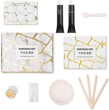 Kintsugi Repair Kit   Gold Epoxy Resin for Ce...