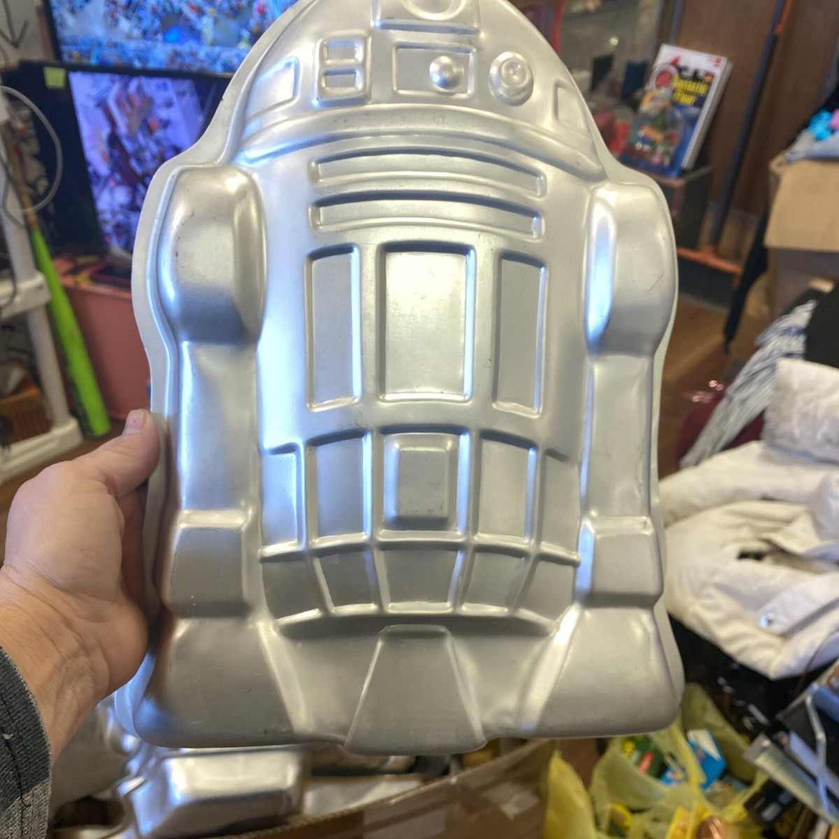 Wilton Star Wars R2D2 Artoo-Detoo Vintage 1980 Aluminum Cake Pan