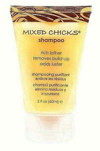 Mixed Chicks Shampoo, Removes Build-up & Adds Luster Travel Size 2oz *NEW* - Picture 2 of 2