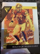 Malcolm Rodriguez  Rookie 2022 Panini Chronicles Flux  Football  #fx-18