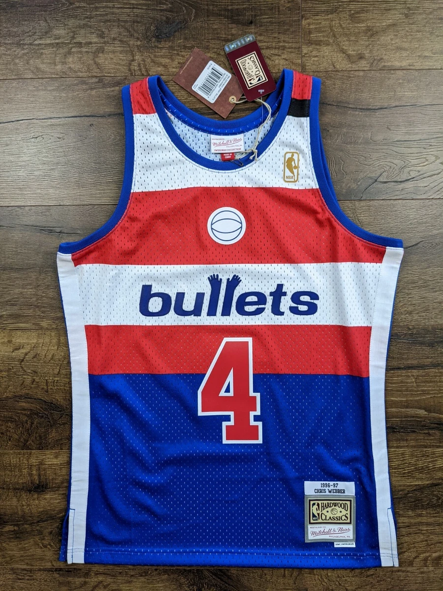 Mitchell and ness washington cheap bullets