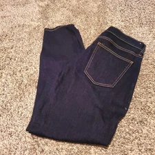 NWOT Current Elliott High Waist Stiletto Jeans Clean Stretch Dark Wash 30