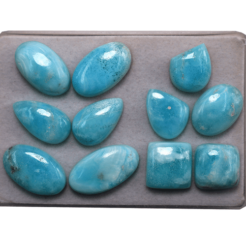11 Stck. Natürlicher Aragonit Hochwertig 14mm-24mm Cabochon Unbehandelt Edelsteine Posten - Bild 8 von 12