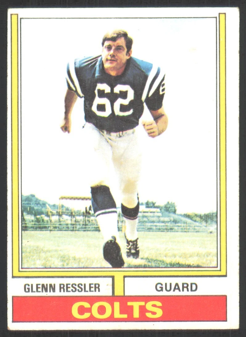 1974 Topps Glenn Ressler Baltimore Colts #276