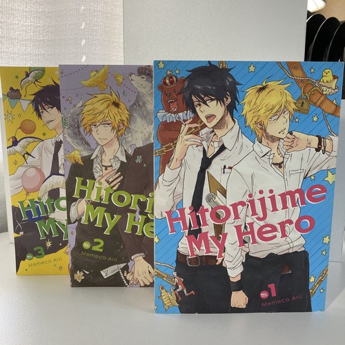 hitorijime my hero manga Buch Bände 1-3 Memeco Arii BL Anime Gut - Bild 23 von 23