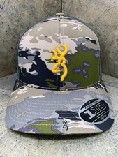 Browning Pahvant Pro Baseball Cap 308295341 Snapback Mid Profile OVIX Camo