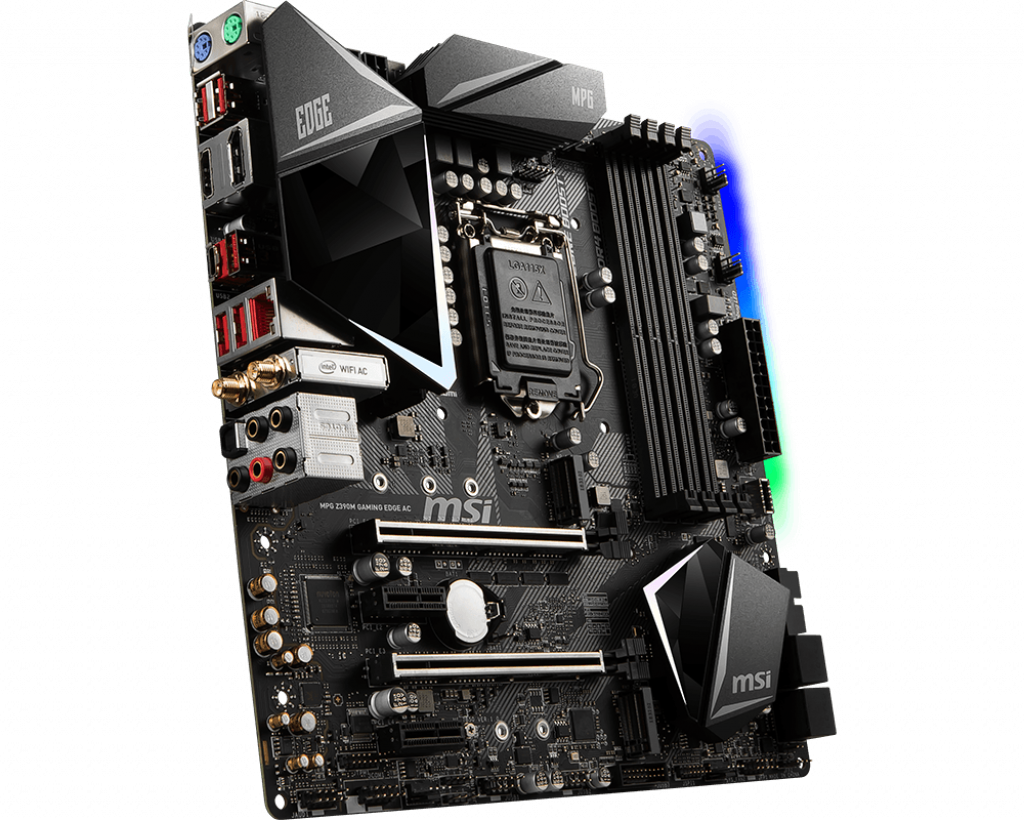 For MSI MPG Z390M GAMING EDGE AC Motherboard LGA1151 DDR4 M-ATX 