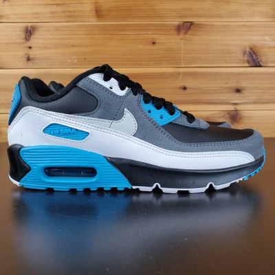 Nike Air Max 90 Leather Black Grey Blue White CD6864-005 Kids / Women's Shoes | eBay Nike Air Max 90 Leather Black Grey Blue White CD6864-005 Kids / Women's Shoes | eBay