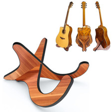 Guitar Stand Universal Wooden for Acoustic Electric Guitar and Bass Floor Stand