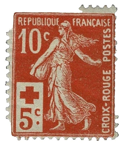 Red Cross Semi-Postal French & Colonies Stamps