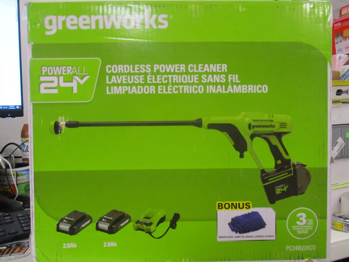 Greenworks battery 2024 powered pressure washer