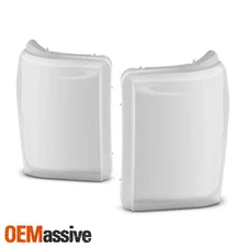 For 2011-2016 F250/F350/F450/F550 Superduty Headlight Lens Cover Pair Heavy Duty