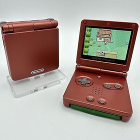 Nintendo Gameboy Advance SP Pok&eacute;mon V5 IPS LCD Reshell Glass Screen &New Battery