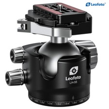 Leofoto USA Leofoto LH-55LR Ball Head with LR-70 Lever Release Clamp Arca