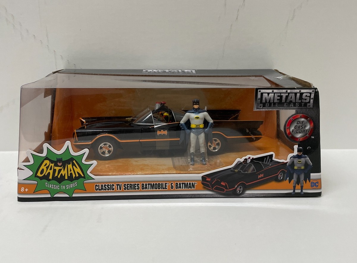 アメコミ CLASSICTV SERIES BATMOBILE & BATMAN 1/24 Batman Classic TV Series Batmobile and Batman 1:24 scale | eBay