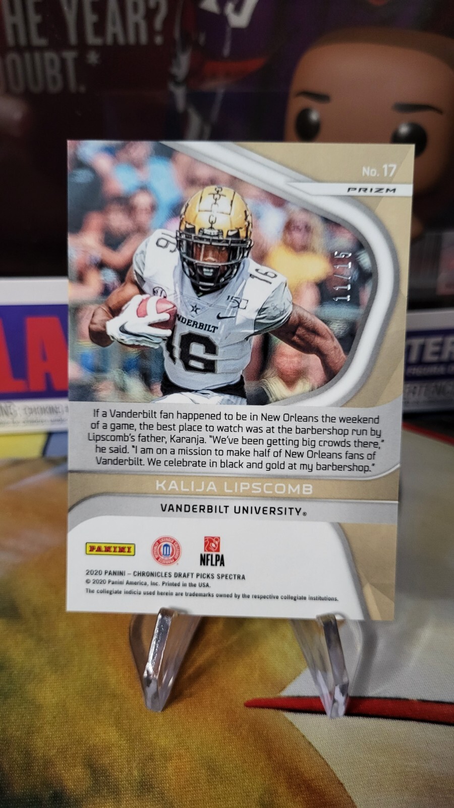 2020 Panini Chronicles Draft Picks - Spectra Draft Picks Kalija ...