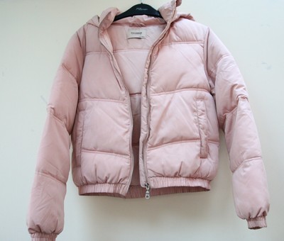 pull and bear pink coat