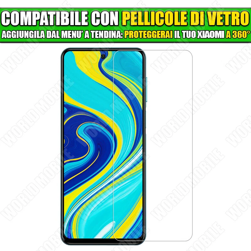 Flip Cover Custodia Magnetica per Xiaomi Redmi Note 9 Pro Portafoglio a Libro - Immagine 4 di 4