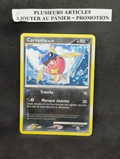 Carvanha DP03:Merveilles Secrètes 81/132 Carte Pokémon Française collection