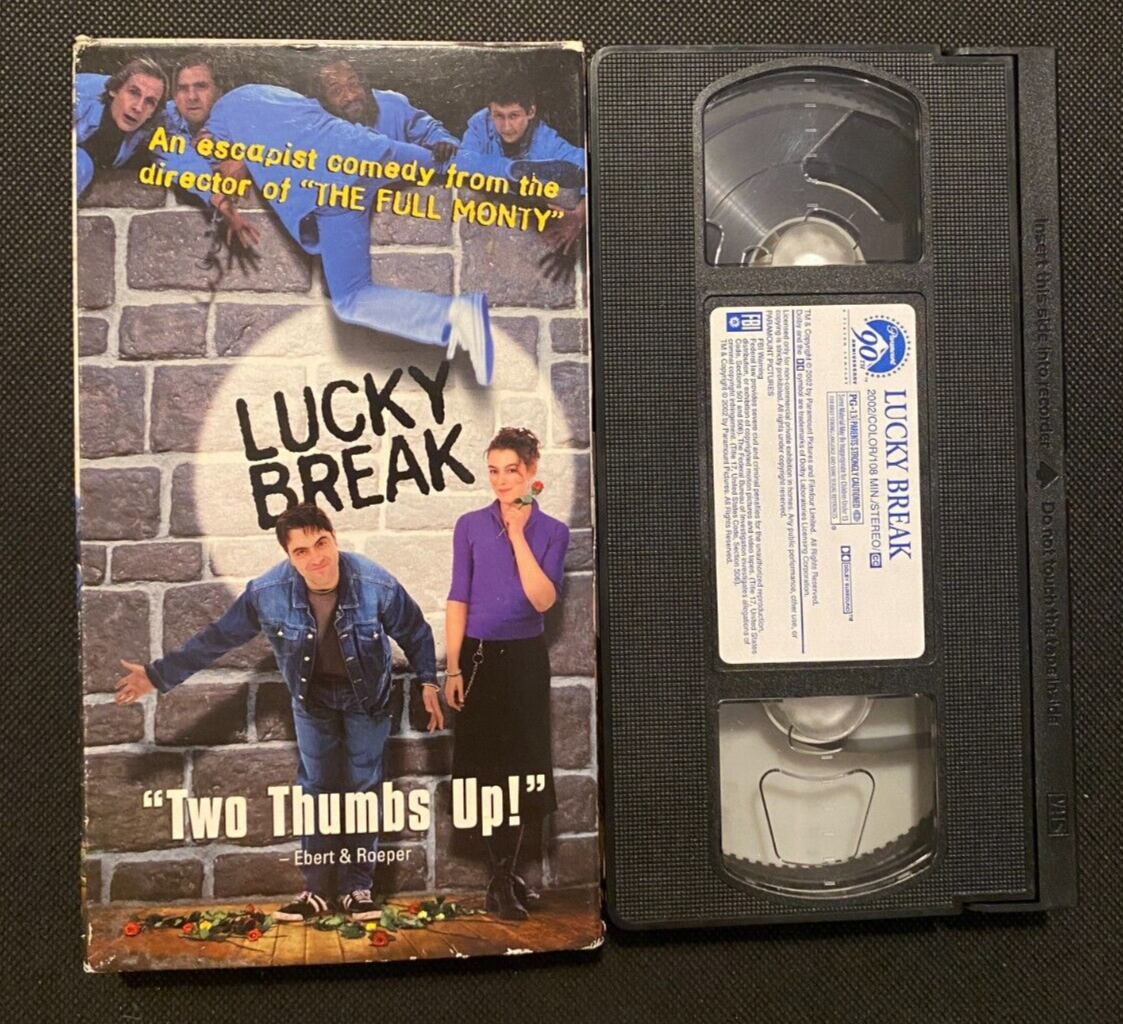 Lead　MOVIES1　VHS Lucky Break VHS James Nesbitt Christopher Plummer Olivia Williams