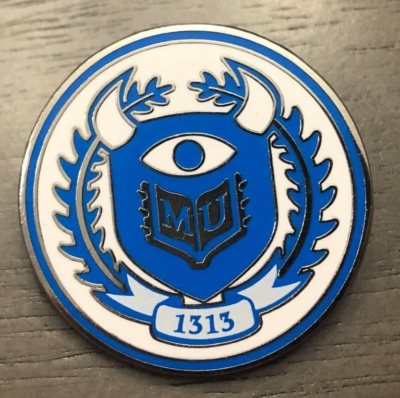 Disney pin 146111 Monsters University Logo Pixar Monsters Inc 1313