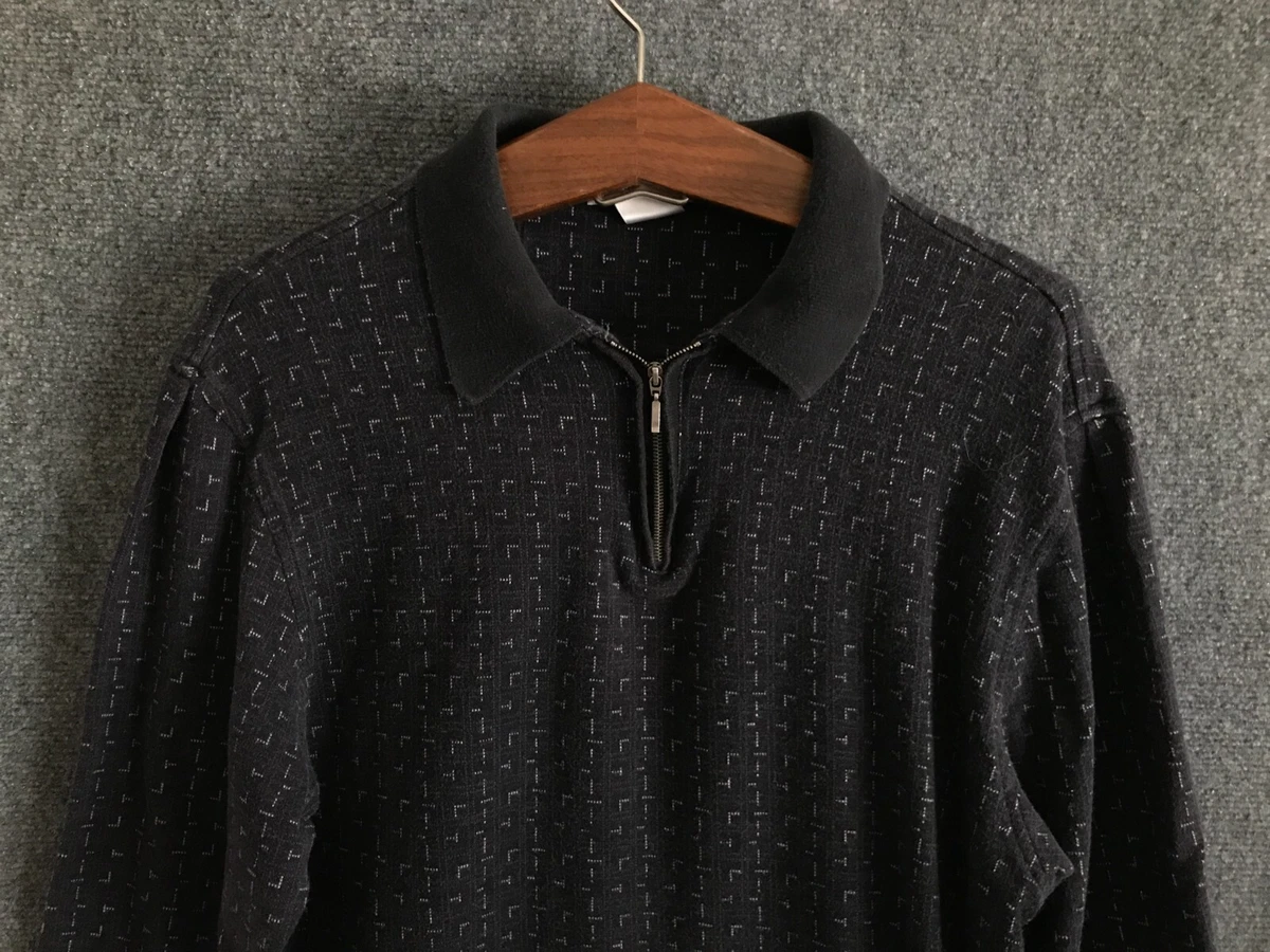 Perry ellis long cheap sleeve polo