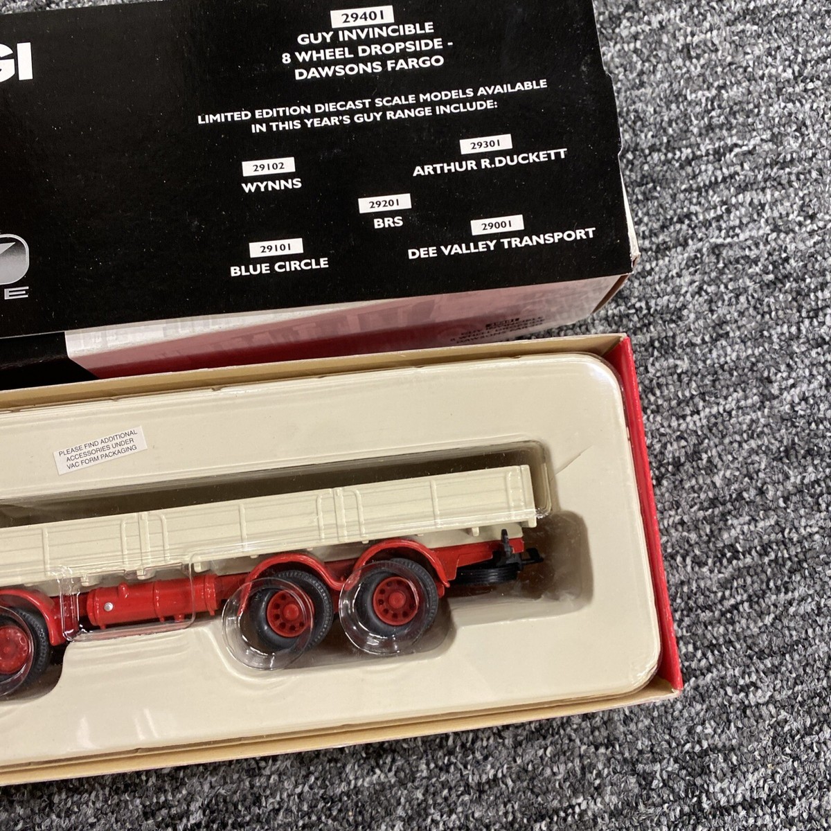Corgi Guy Invincible 8 Wheel Dropside Dawsons Fargo 29401 Corgi Guy Invincible 8 Wheel Dropside Dawsons Fargo 29401