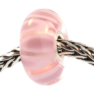 Authentic Trollbeads Glass 61194 Pastel Shadow :0 RETIRED