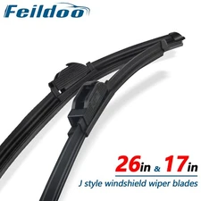 Feildoo 26"/17" Fit For Nissan Sentra 2022-2021 Windshield Wiper Blades Set of 2