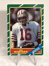 1986 Topps - #156 Joe Montana
