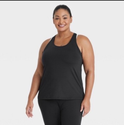 Target All In Motion Women s Essential Tank Top Racerback Black 1X