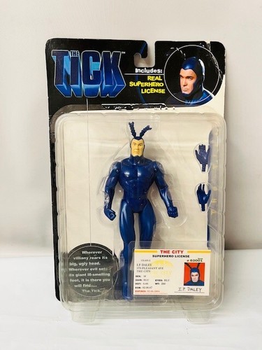 2001 N 2 Toys The Tick Action Figure w/ Real Superhero License - Picture 1 of 3