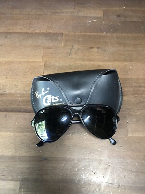80s〜 Vintage Raynan Cats Clear Flame USA Vintage Ray Ban Cats 80s Aviator Black FRANCE | eBay