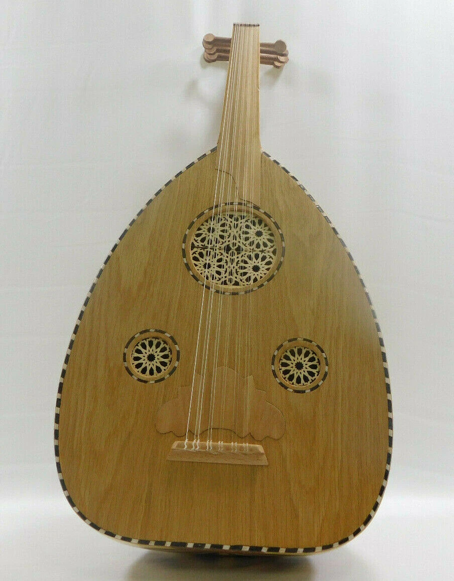 New Lute OUD Music Arabic Small 5 String instrument Wood Decoration  Handmade OUD