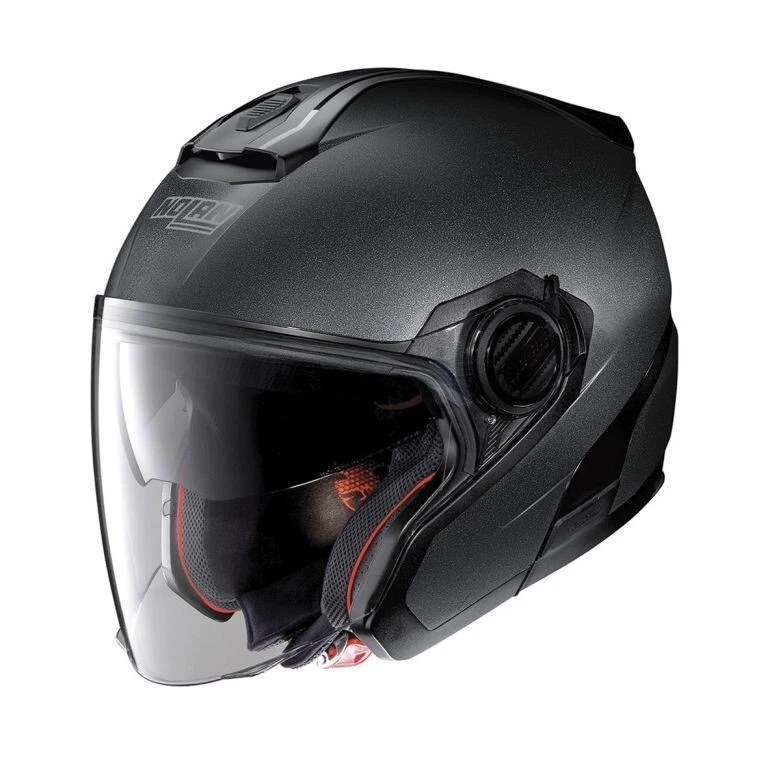 Casco Moto Jet Bluetooth 3/4 Con Doppia Visiera, Certificato ECE, Taglia L (59-60 Cm), Per Adulti - 2