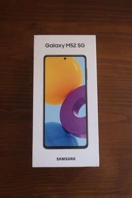 Samsung Galaxy M52 5G SM-M526BR/DS - 128GB - Schwarz - 6GB RAM