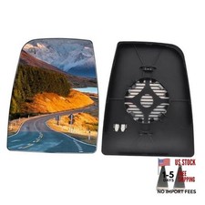 Driver Left Side Upper Rearview Convex Heated Driver Side Upper Mirror Glass