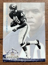 Gale Sayers 1994 Ted Williams Roger Staubach’s NFL #10 HOF Chicago Bears