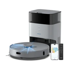 AIRROBO T25+ Robot Vacuum and Mop Combo, 5500Pa Suction, Pet Area Smart Boost...