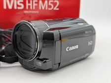 Canon iVIS HF M52 Black Digital Video Camera Camcorder 10x Zoom MINT  1811