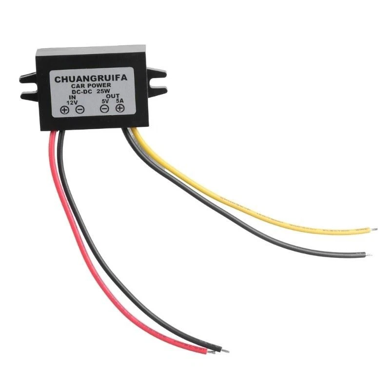 12V to 5V Step Down Bucked Converters Adapter Step Down Charging Module Car