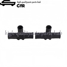 Engine Coolant Heater Hose Tee Joint 2pcs Fits Toyota Land Cruiser 8724860460