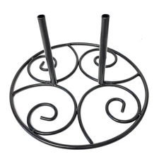 Briarwood Lane Wrought Iron Garden Flag Stand Base