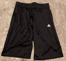 Adidas Aeroready Training Shorts Kids 15-16 Years Black 3 Stripes Regular-Fit