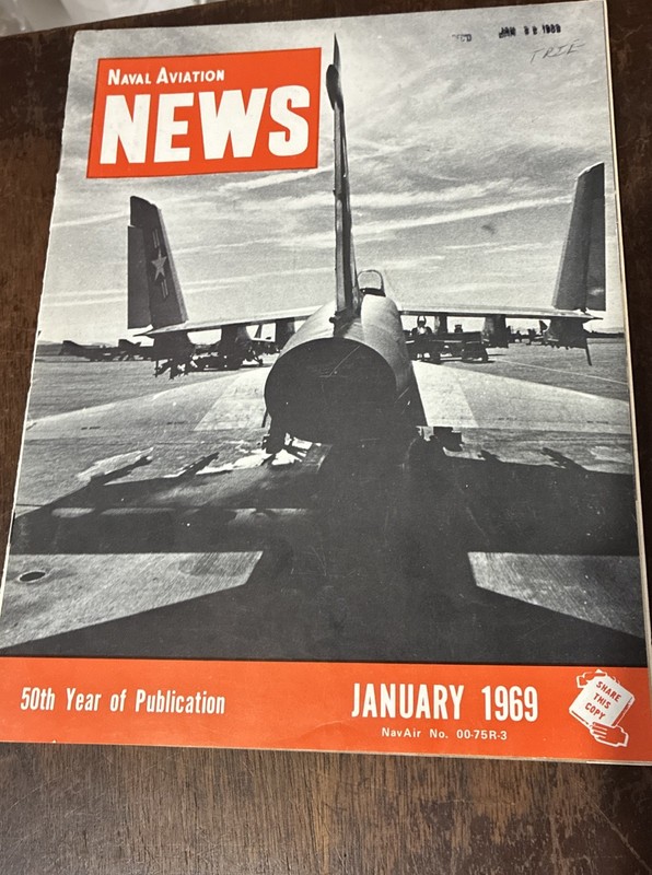 Naval Aviation News January 1969 50th Anniversary 