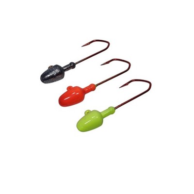 Cone-Jig, Jigköpfe, Jighaken mit VMC Haken Rot Set 26 x 3,5g oder 13 x 7 Gramm